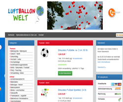 Luftballon Welt
