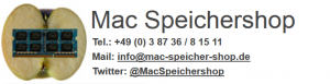 Mac Speichershop