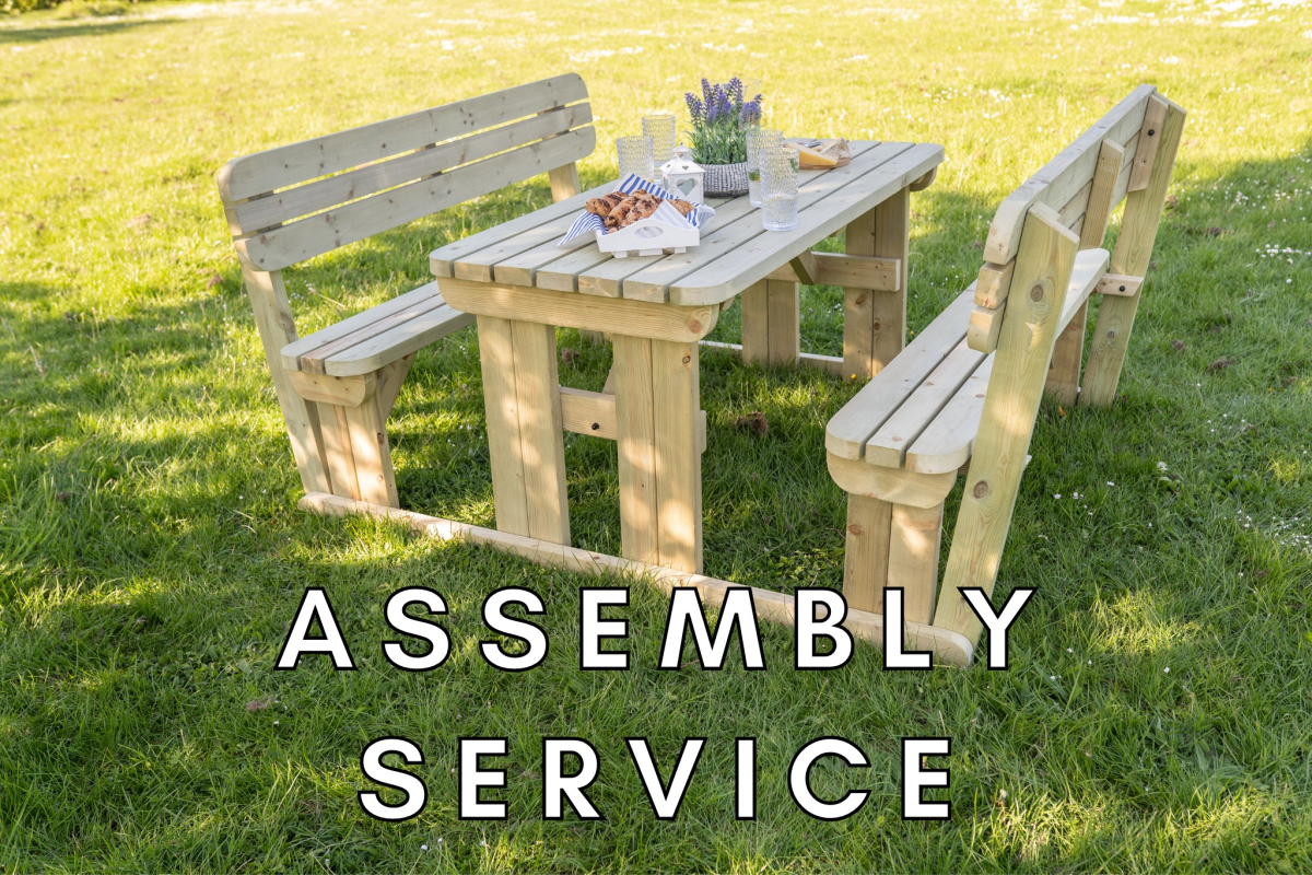 Arbor Garden Solutions offer assembly service
